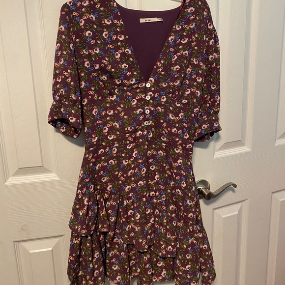 Floral Semi-Fitted Dress - Picture 1 of 6